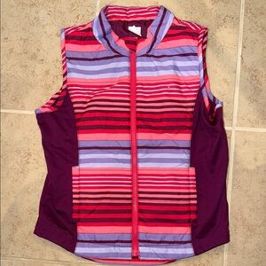 Gymboree Striped Vest - Pink, Purple, Red